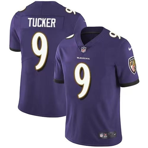 NFL Baltimore Ravens Justin Tucker Nike Home Game Jersey (Purple Edition)
