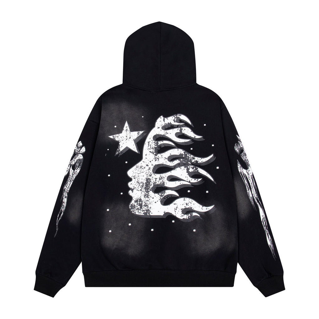 Hoodie Hellstar "  "Paradise Angels" (Black Edition)