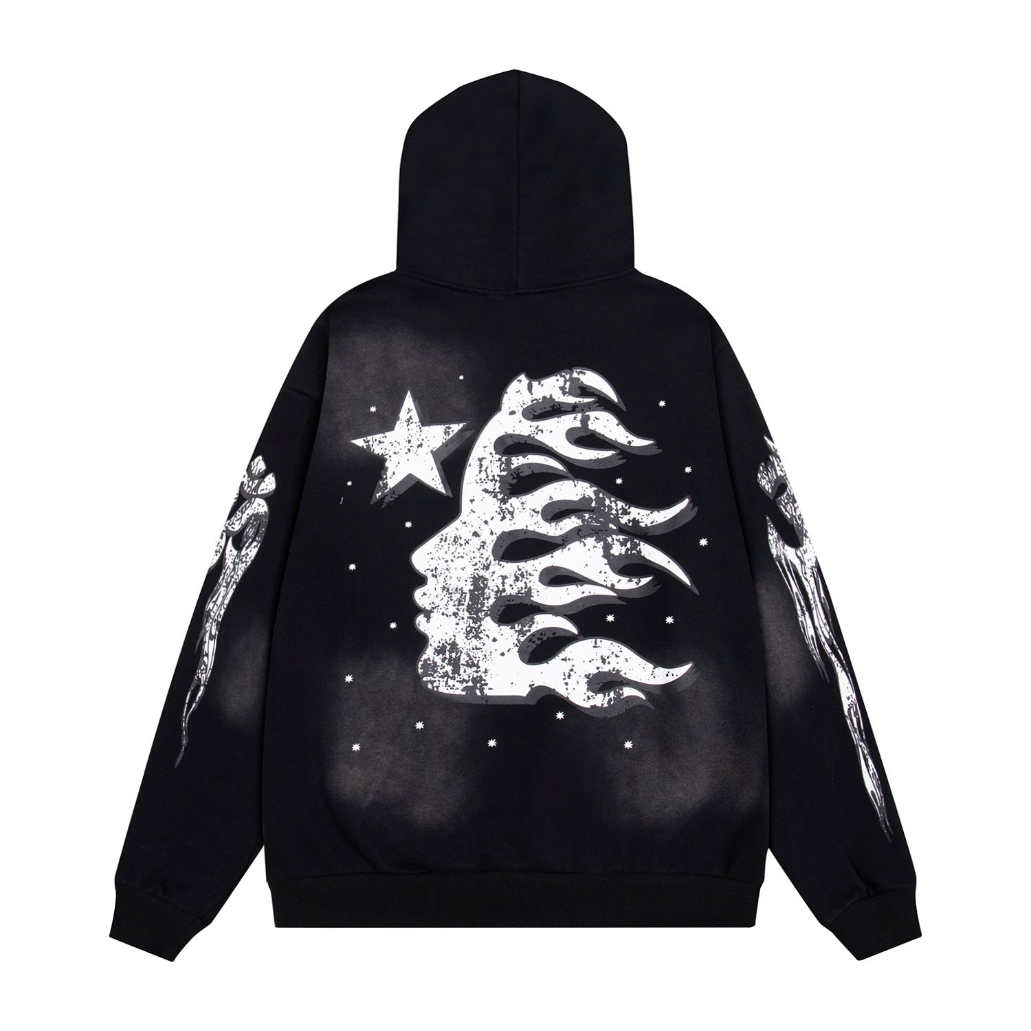 Hoodie Hellstar "  "Paradise Angels" (Black Edition)