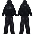 Conjunto Hellstar "Eclipse Shadow" Tracksuit (Black & Charcoal Edition)
