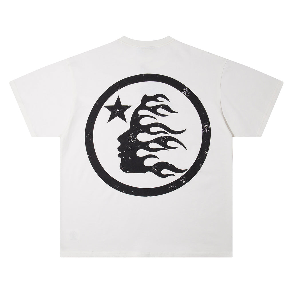 "Horizontal Star" Core Tee (White)