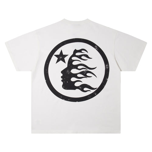 "Horizontal Star" Core Tee (White)