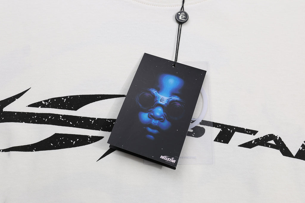 "Horizontal Star" Core Tee (White)
