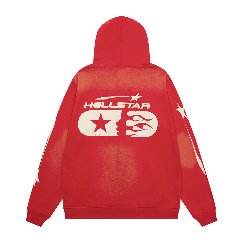 Hoodie Hellstar "  "Space Race" Hoodie Grey