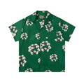 Camisa Denim Tears  Cotton Wreath Cuban Shirt Dark Green
