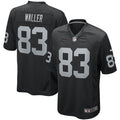 NFL Las Vegas Raiders Darren Waller Nike Home Game Jersey (Black Edition)
