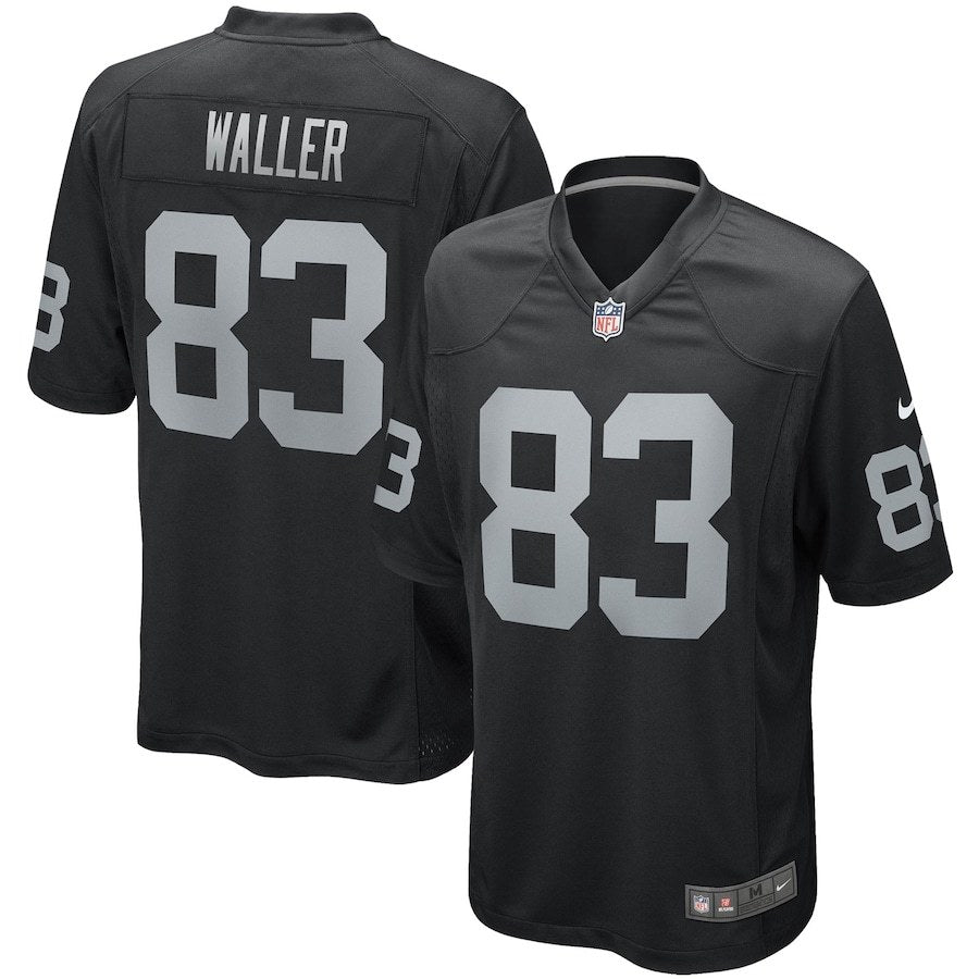 NFL Las Vegas Raiders Darren Waller Nike Home Game Jersey (Black Edition)