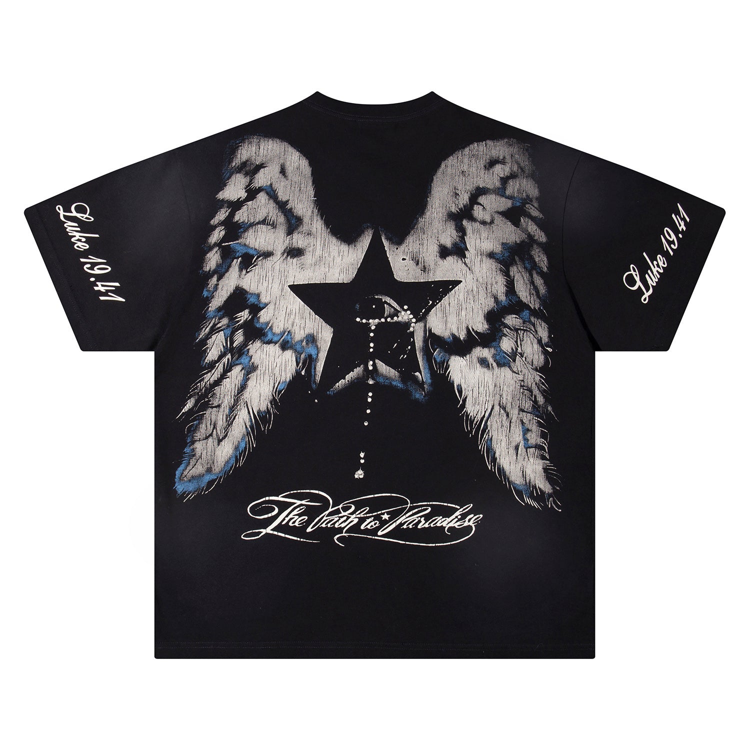 Hellstar "Luke 19:41" Weeping Savior Tee