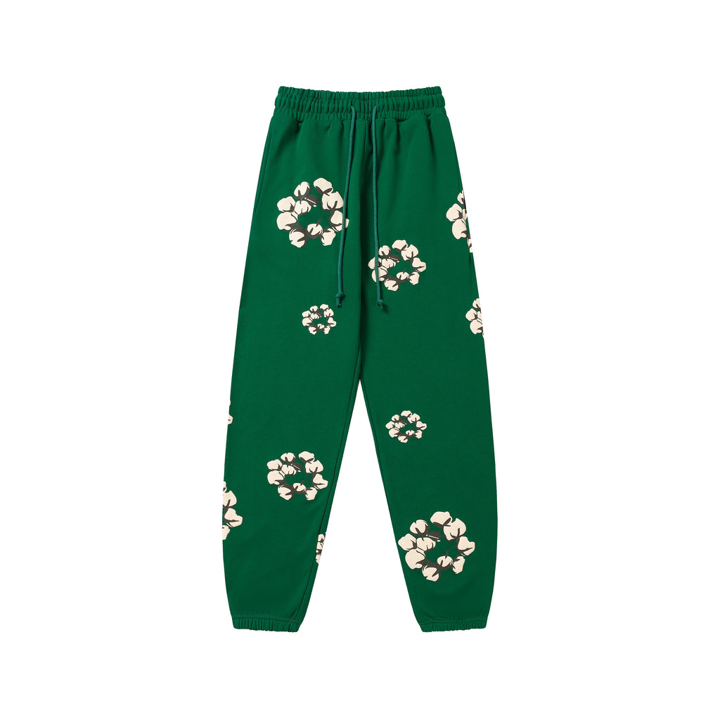 Pantalones Denim Tears Green/White