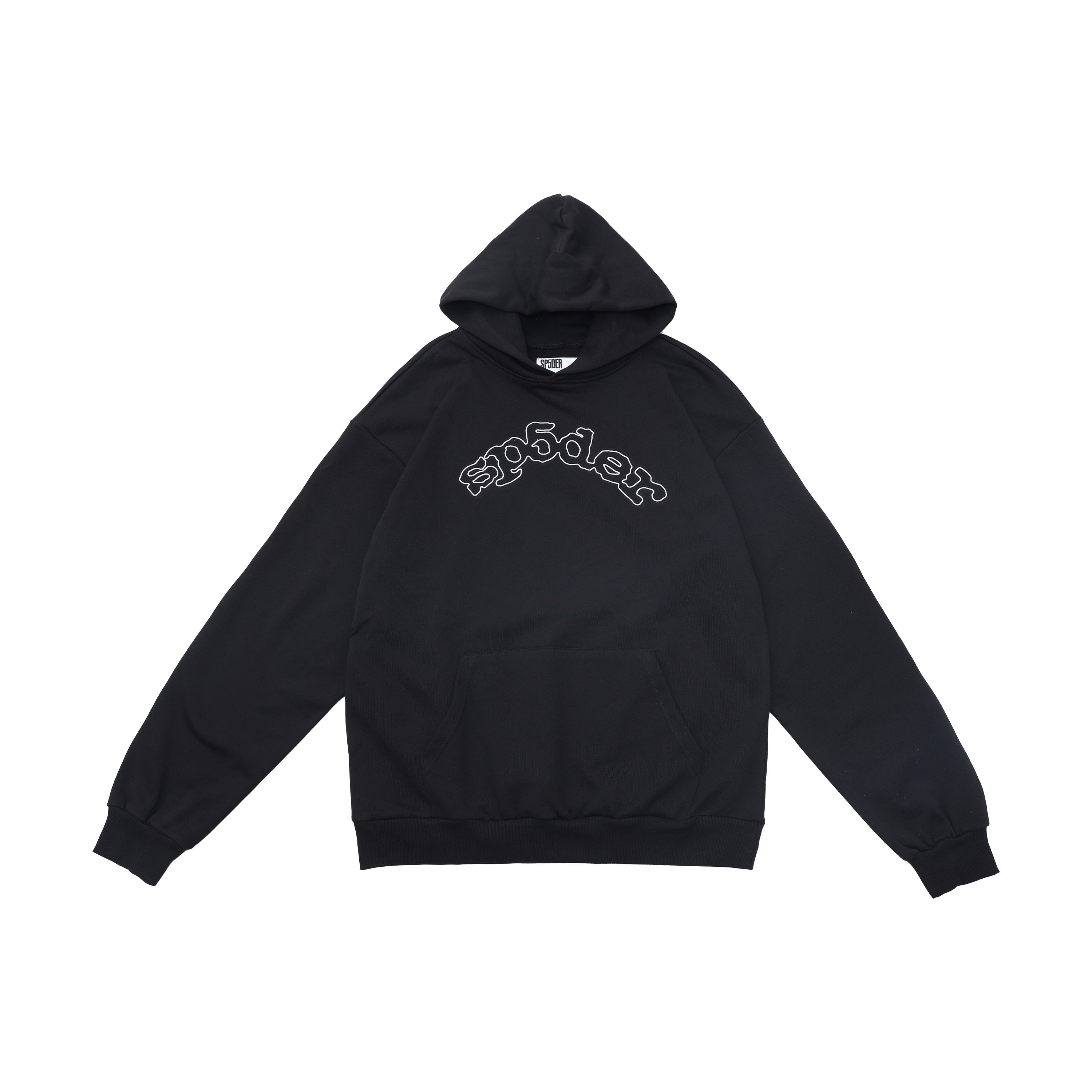 Sp5der Hoodie Outline (Black)
