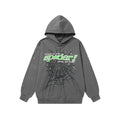 Sp5der Hoodie "PUNK" (Slate Grey)